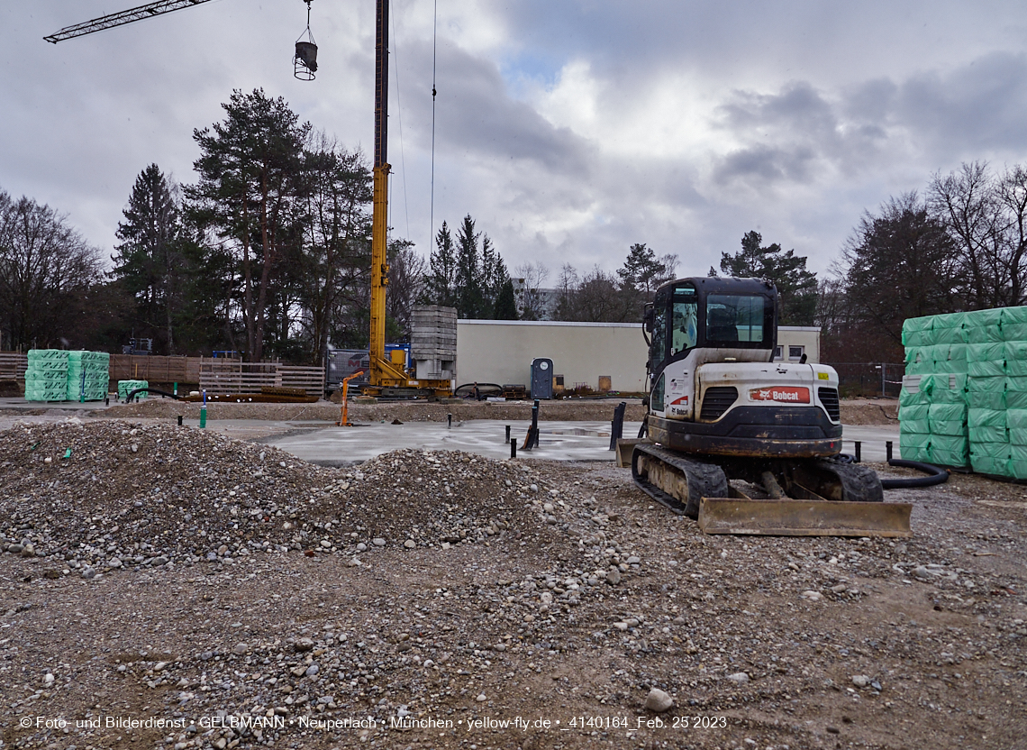 25.02.2023 -  Baustelle Haus für Kinder in Neupelach Quiddestraße 3